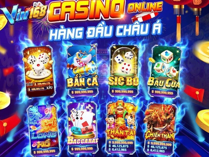 Kho game Casino Online hàng đầu Châu Á