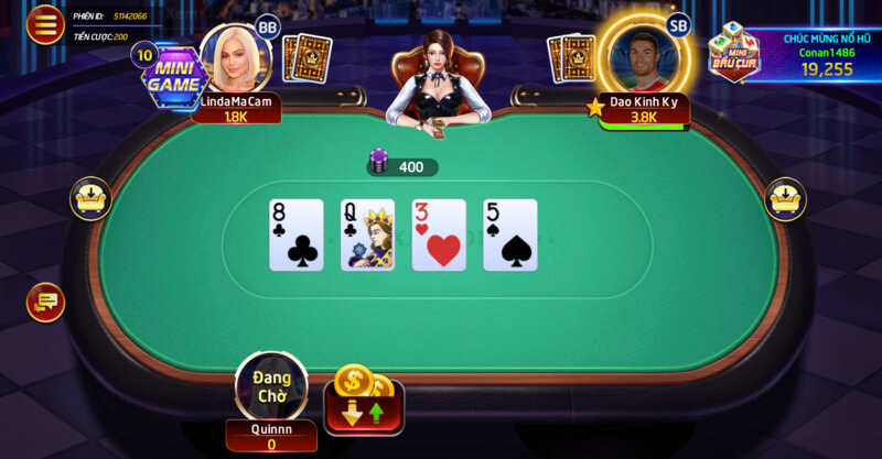 Poker được chia thành các vòng chơi đơn giản